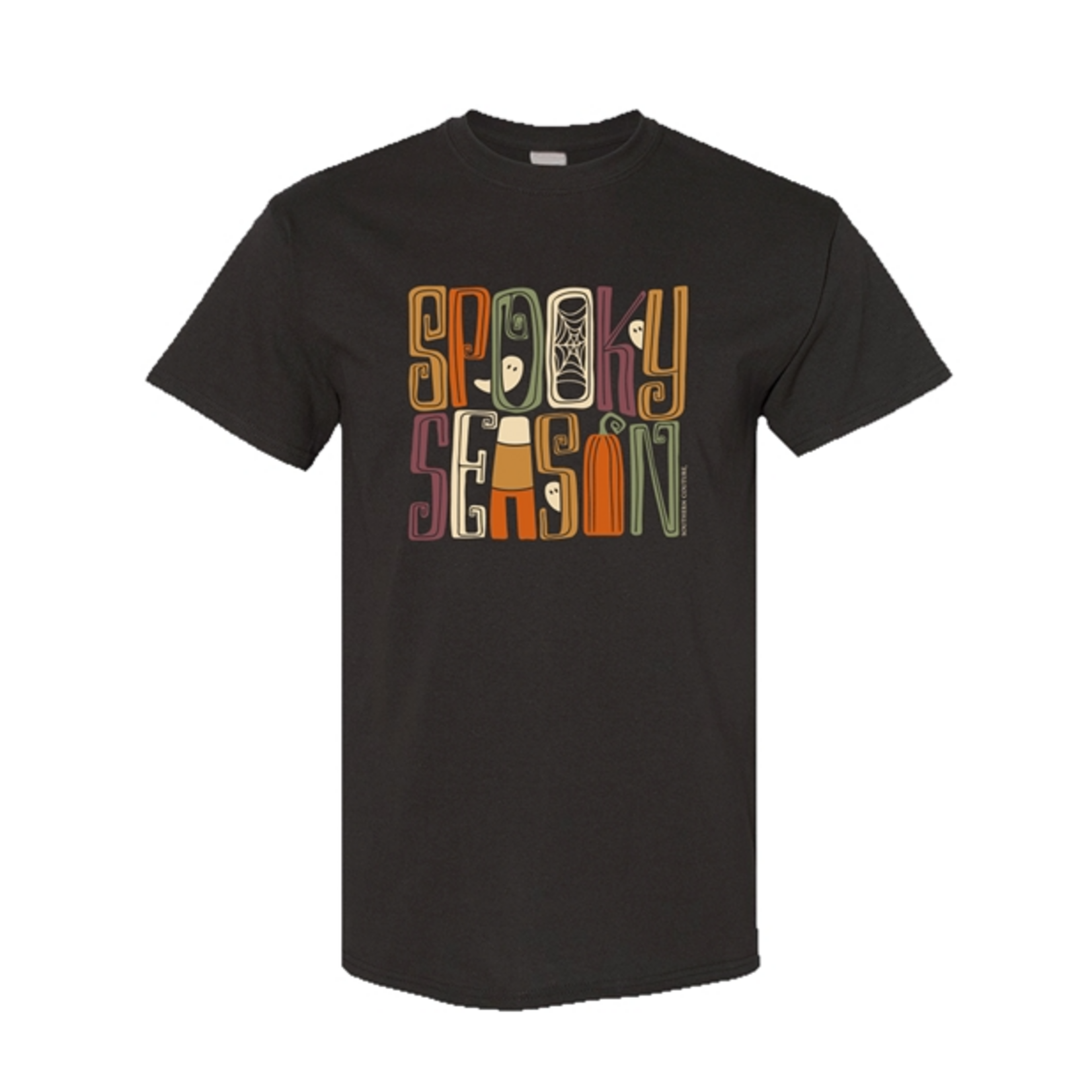Southern Couture Southern Couture Soft Spooky Season Tee Dark Chocolate 3XL