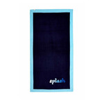 Mudpie Mudpie Boucle Beach Towel Navy Splash
