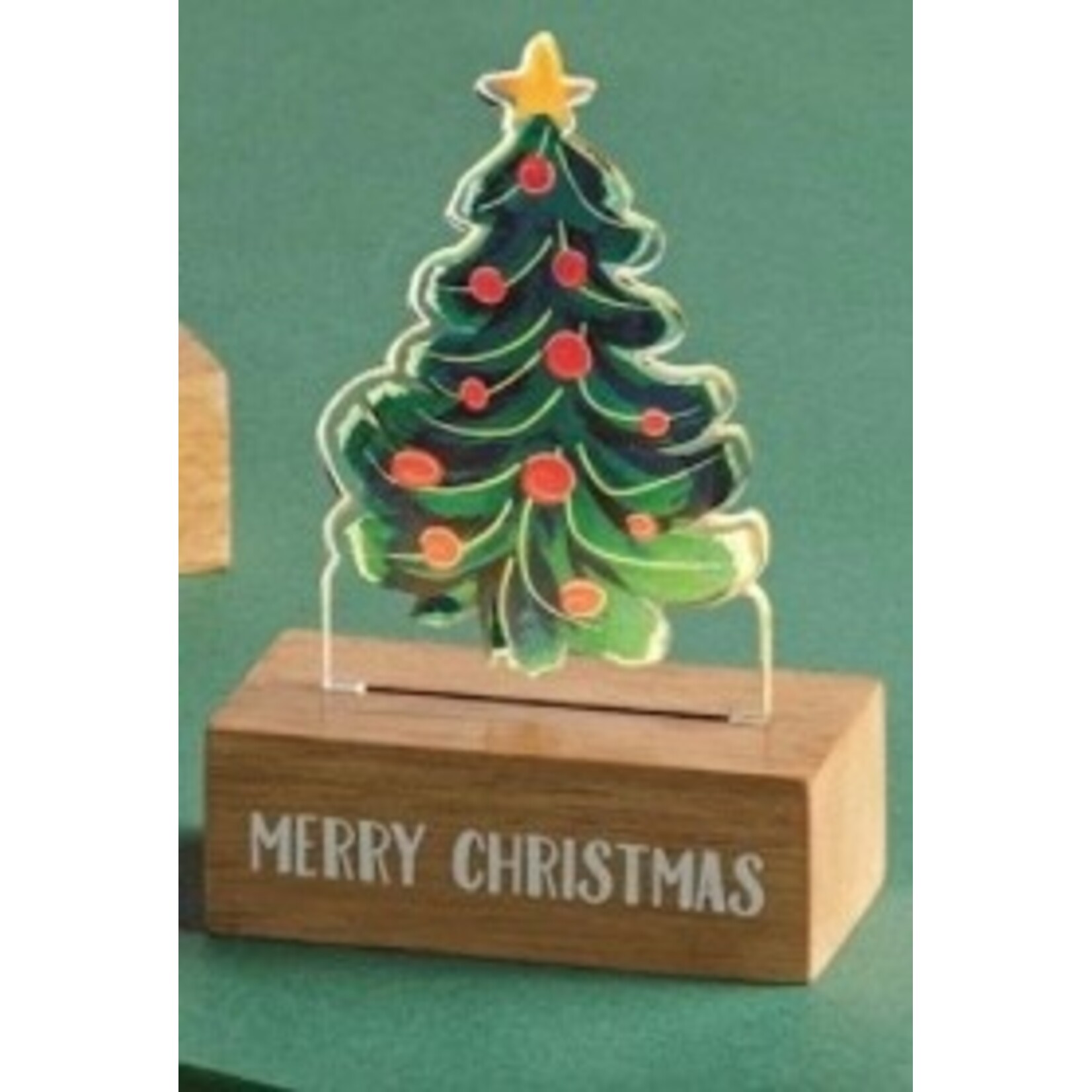 Mudpie Mudpie Christmas Acrylic Light Up Tree