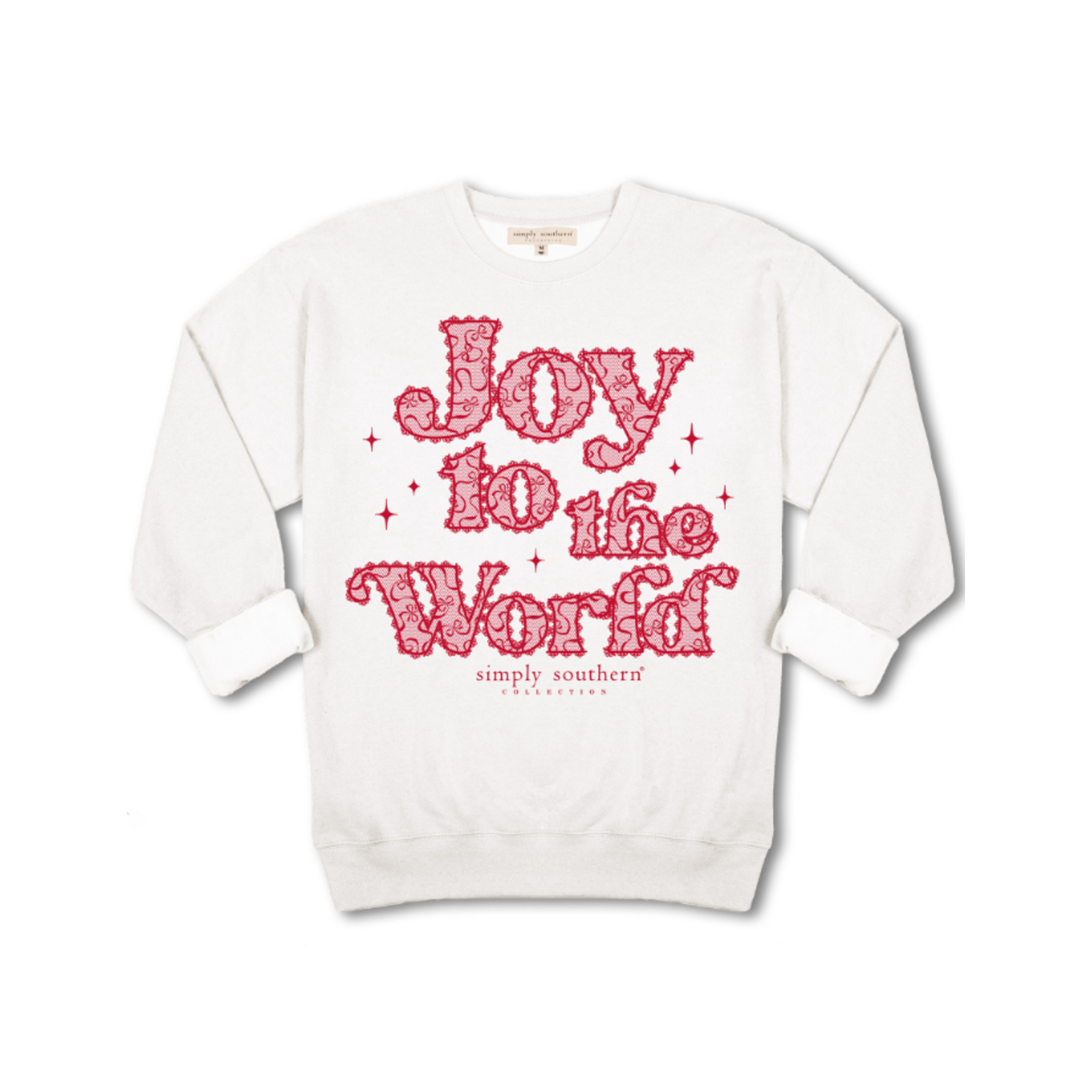 Simply Southern Simply Southern Crewneck Joy Snow
