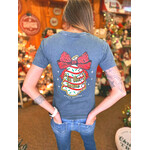 Simply Southern Simply Southern Short Sleeve Tee Cake Washed Coal