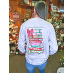 Simply Southern Simply Southern Long Sleeve Tee Books Driftwood