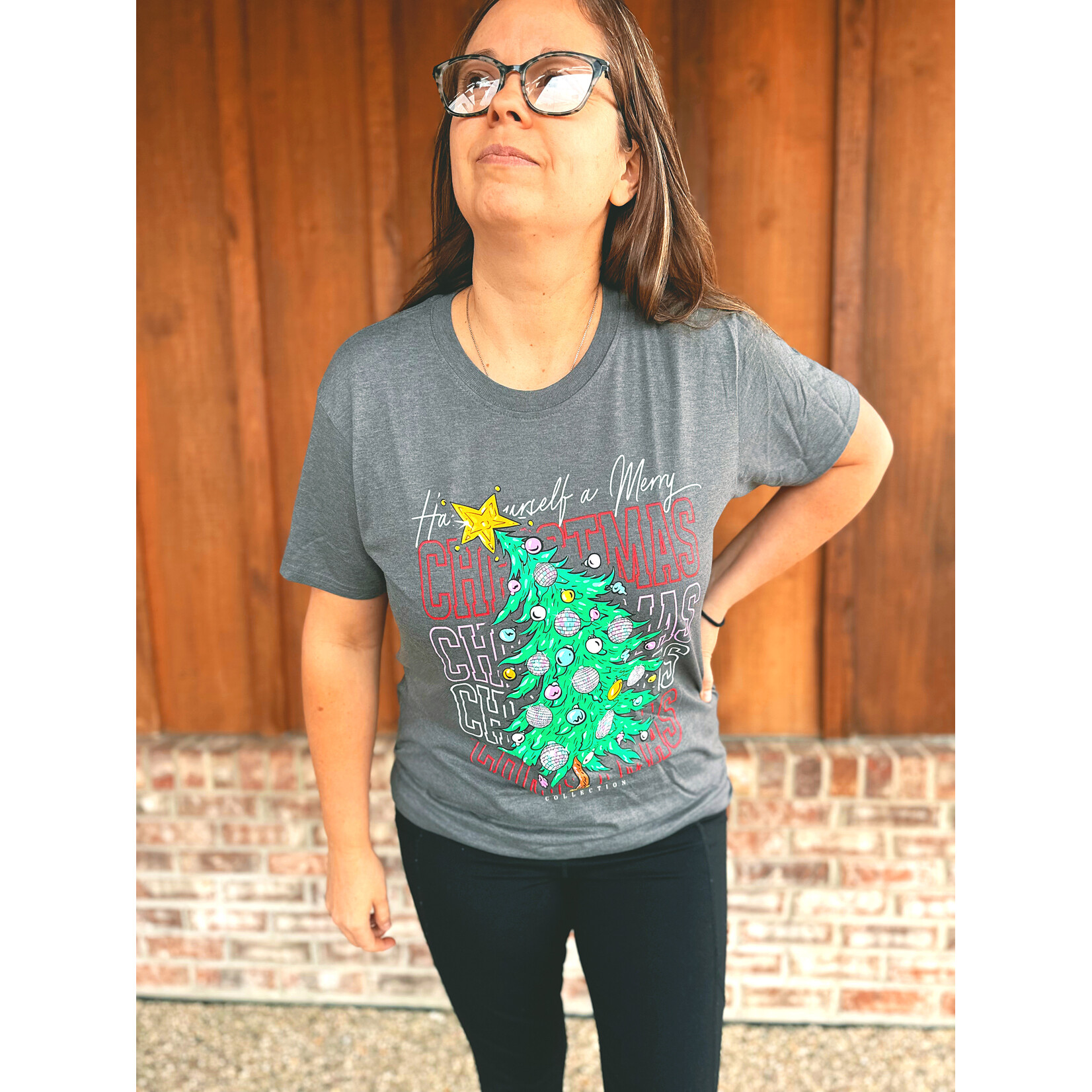 Simply Southern Simply Southern T-Shirt Tree Iron Heather