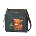 Chala Chala Merry Messenger Highland Cow Navy 854