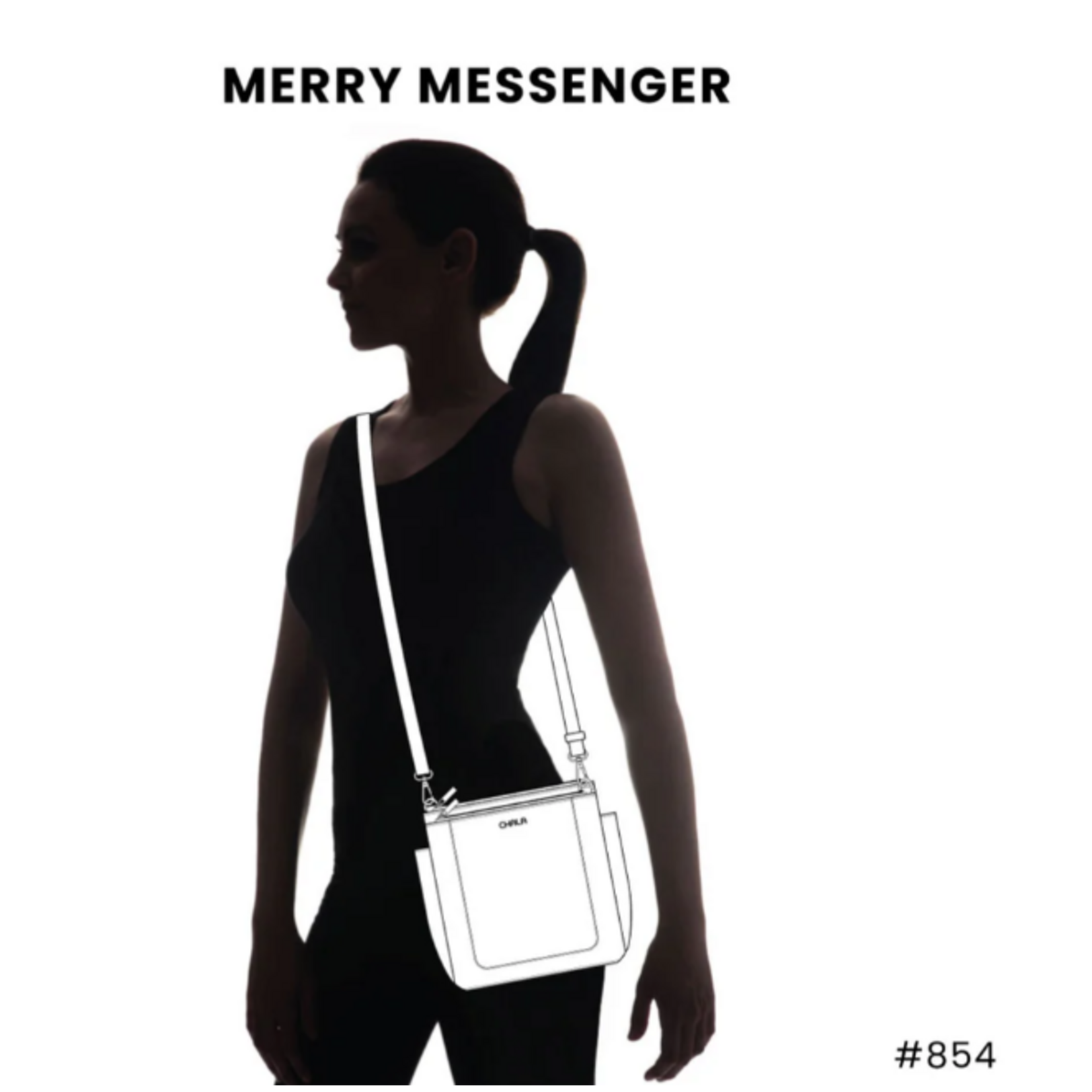 Chala Chala Merry Messenger Highland Cow Navy 854