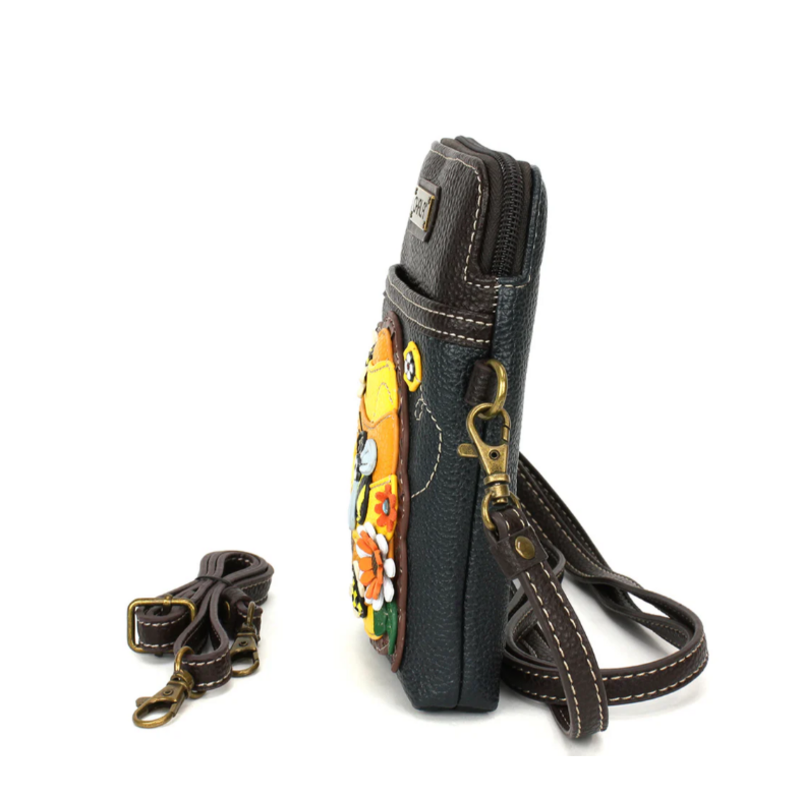 Chala Chala Cellphone Crossbody Bee Hive Navy 827