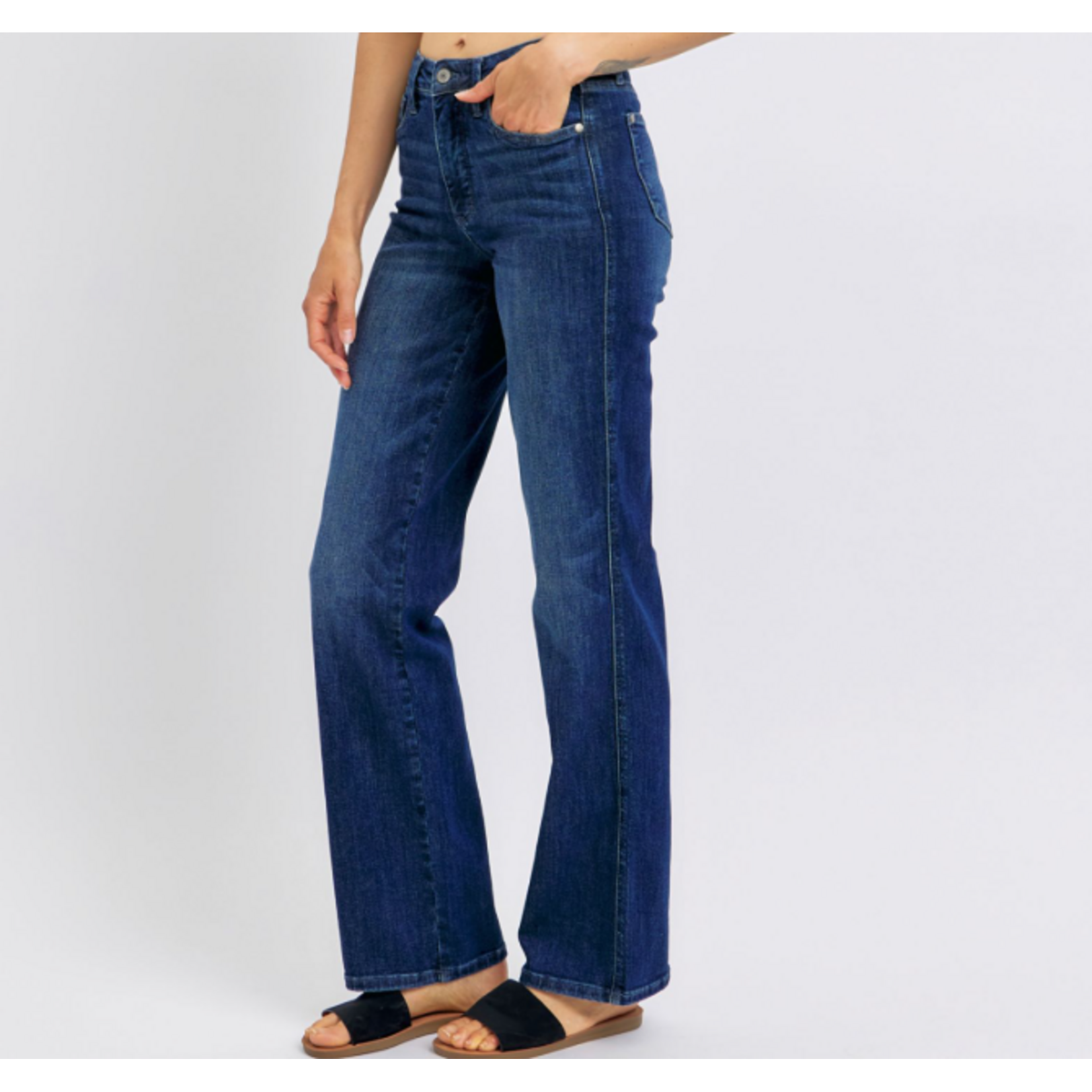 Judy Blue Judy Blue MR Petite Straight Tummy Control Classic 88861