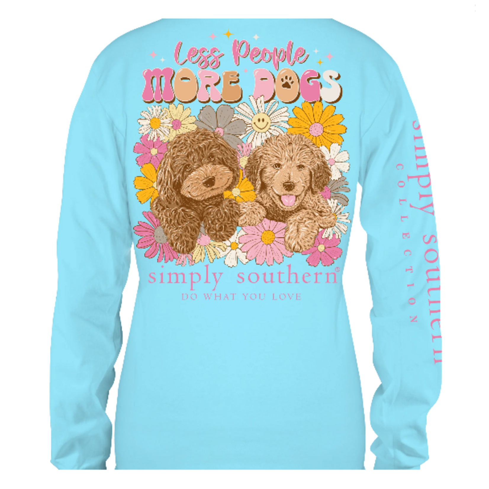 Simply Southern Simply Southern Long Sleeve Tee More Dogs Pool