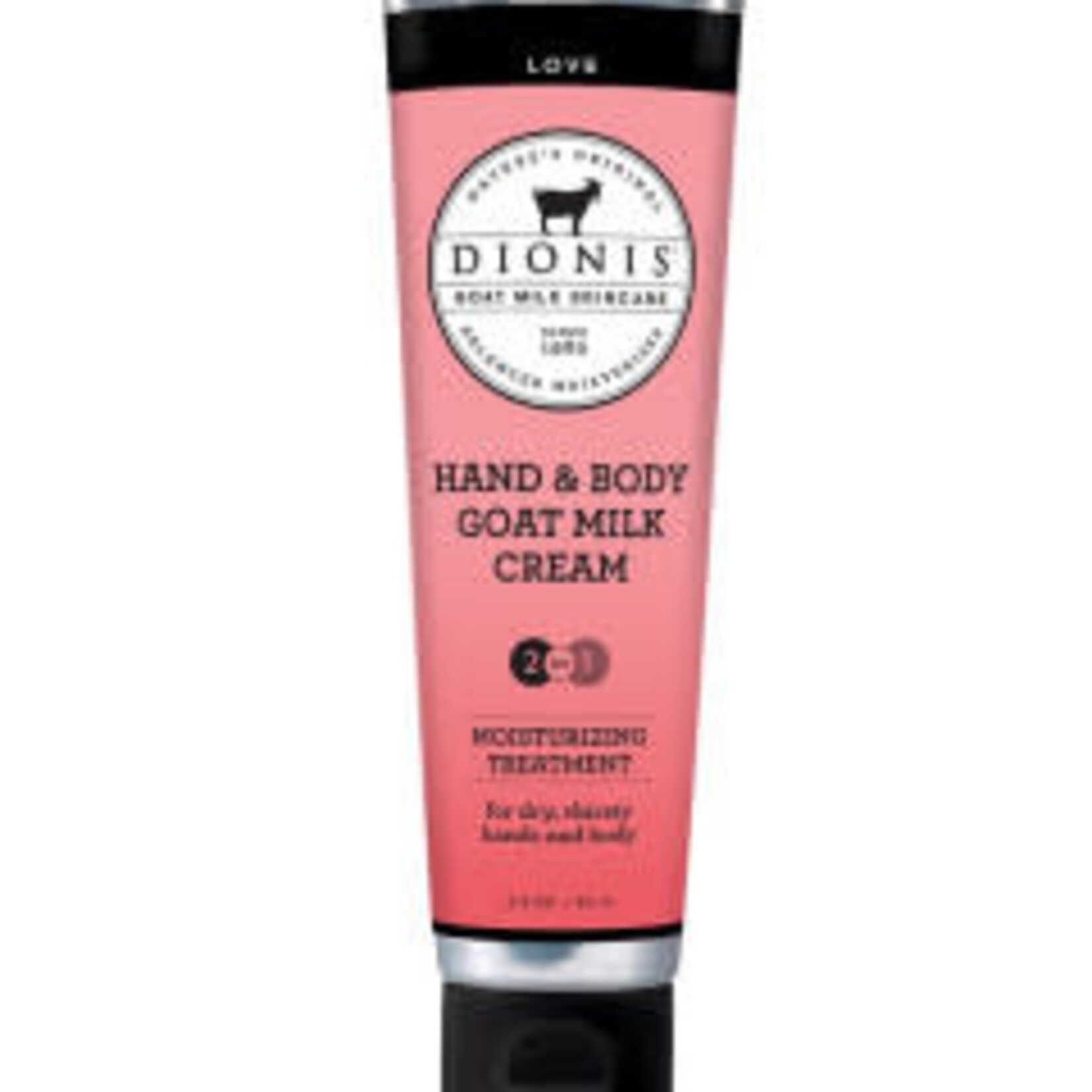 Dionis Dionis Goat Milk 3.3oz Hand & Body Cream Love