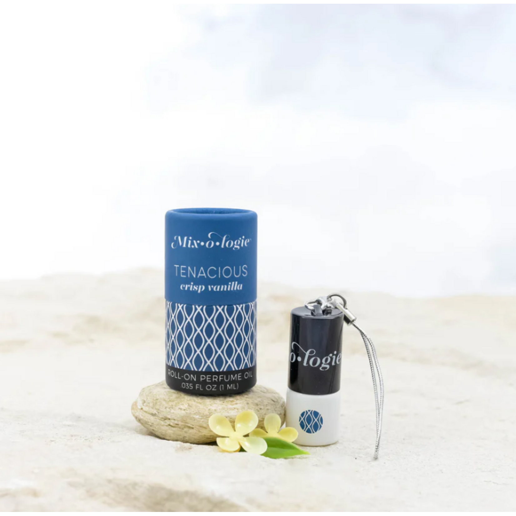 Mix-o-logie Mix-o-logie Mini Rollerball Perfume Keychain Tenacious (Crisp Vanilla)