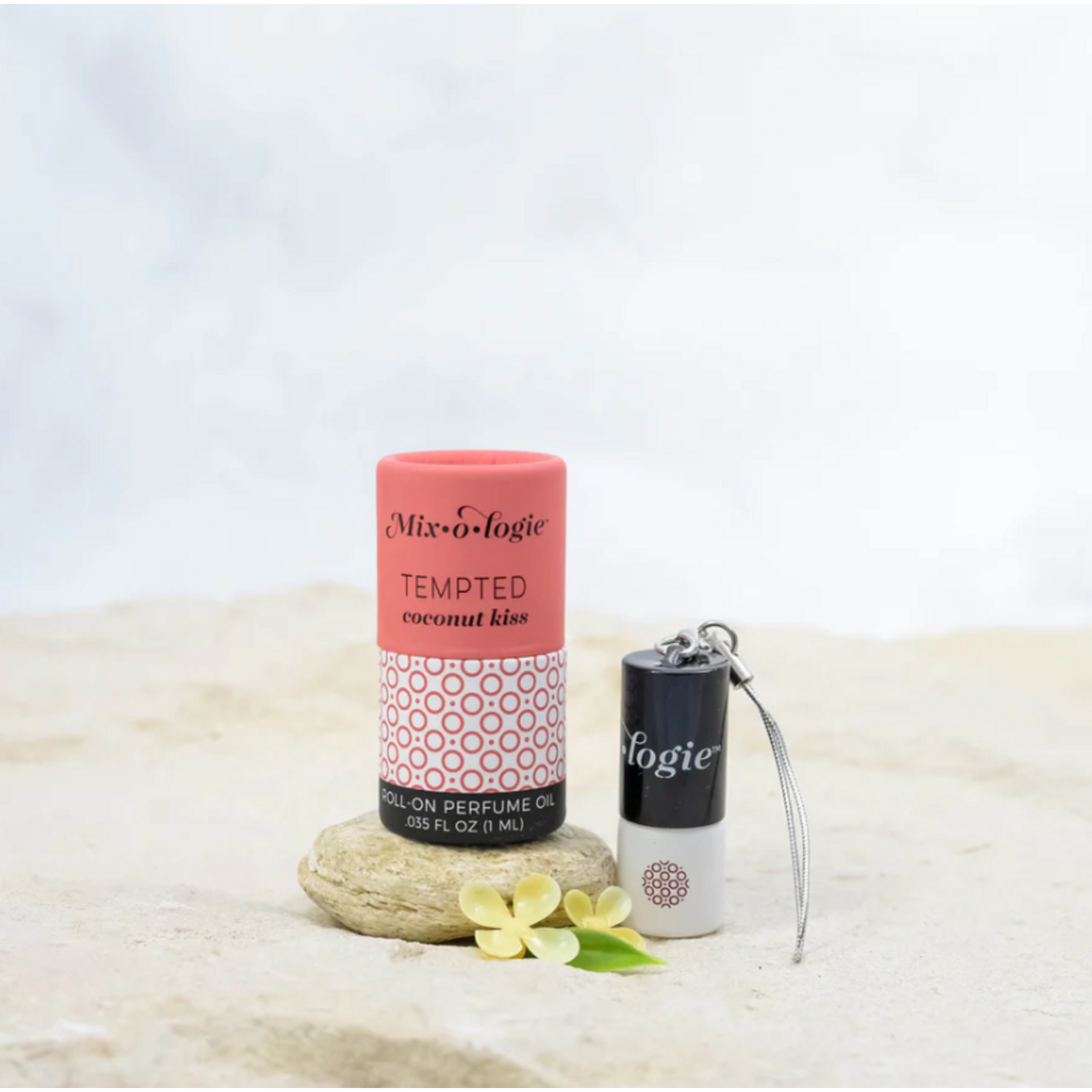 Mix-o-logie Mix-o-logie Mini Rollerball Perfume Keychain Tempted (Coconut Kiss)