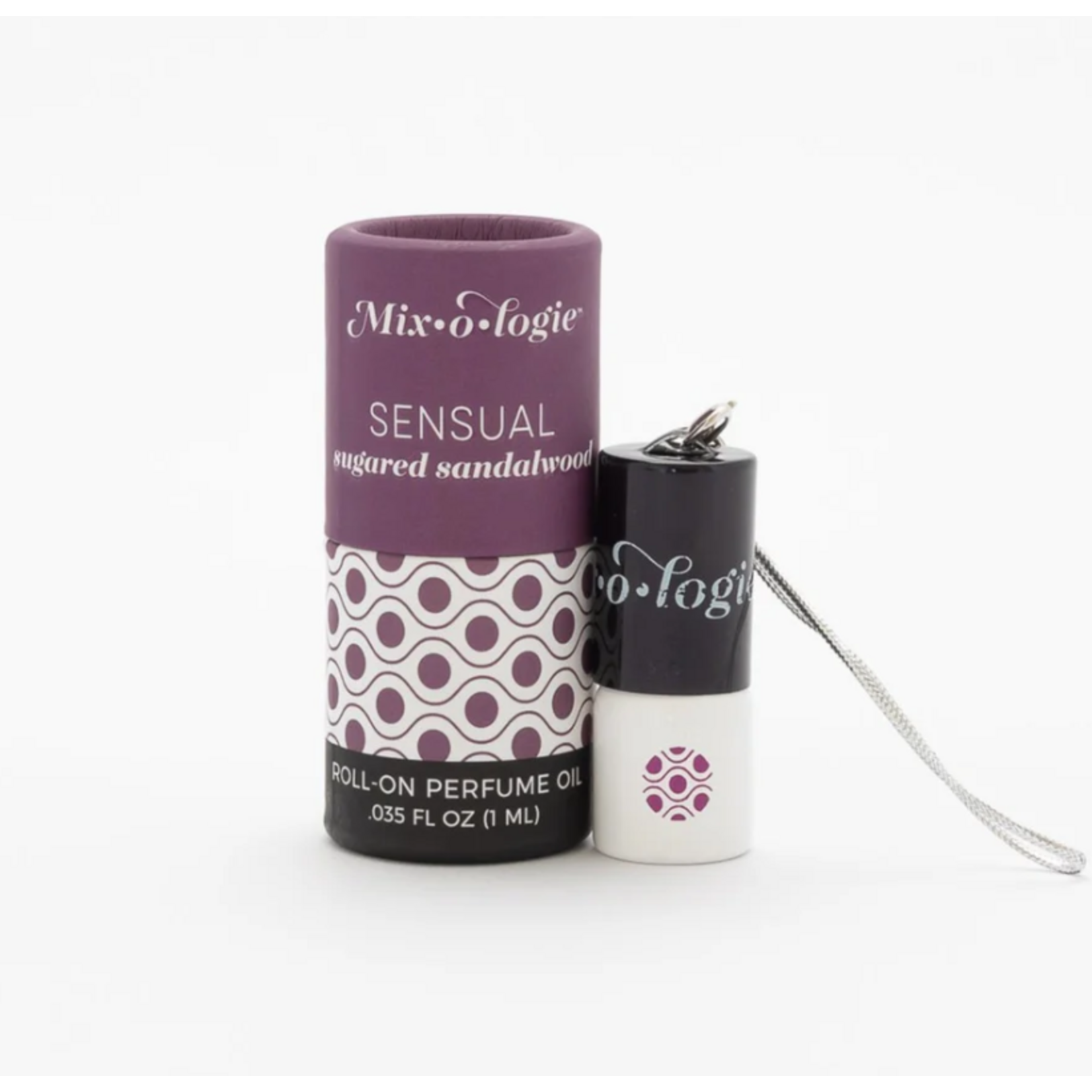 Mix-o-logie Mix-o-logie Mini Rollerball Perfume Keychain Sensual (Sugared Sandalwood)