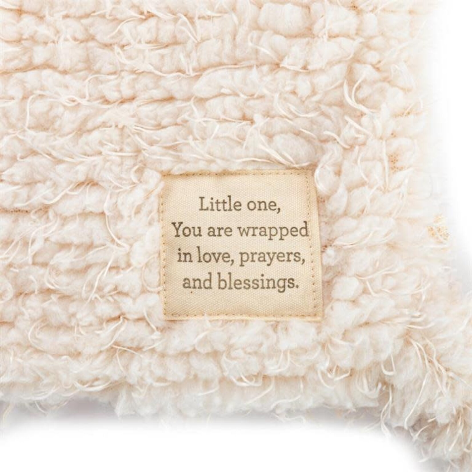 Demdaco Demdaco Wrapped in Prayer Blankie Bunny