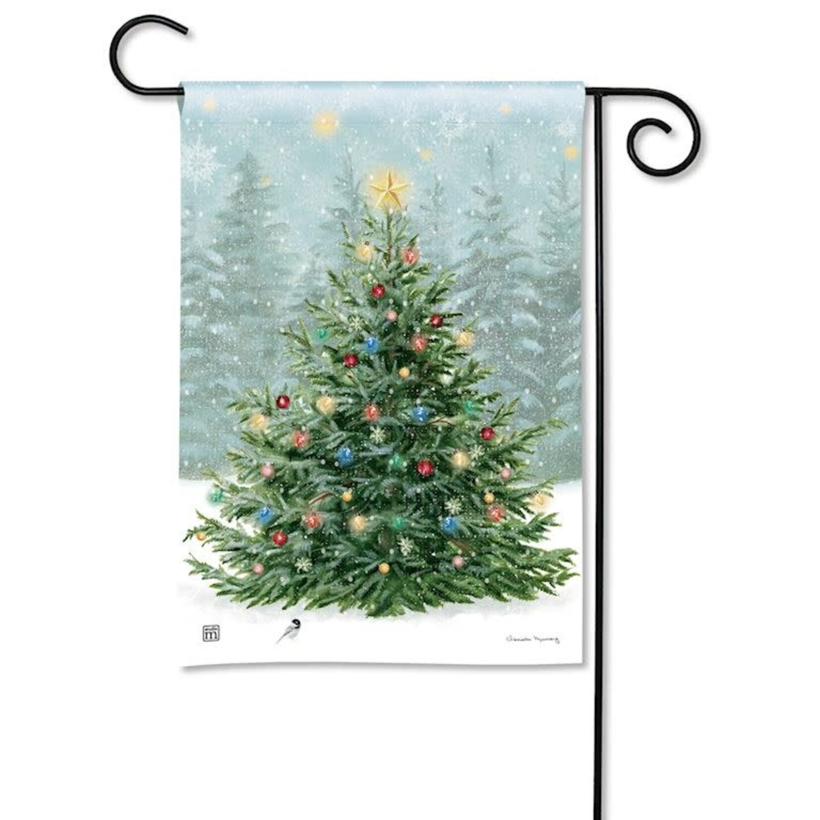 Studio M Light the Tree Garden Flag