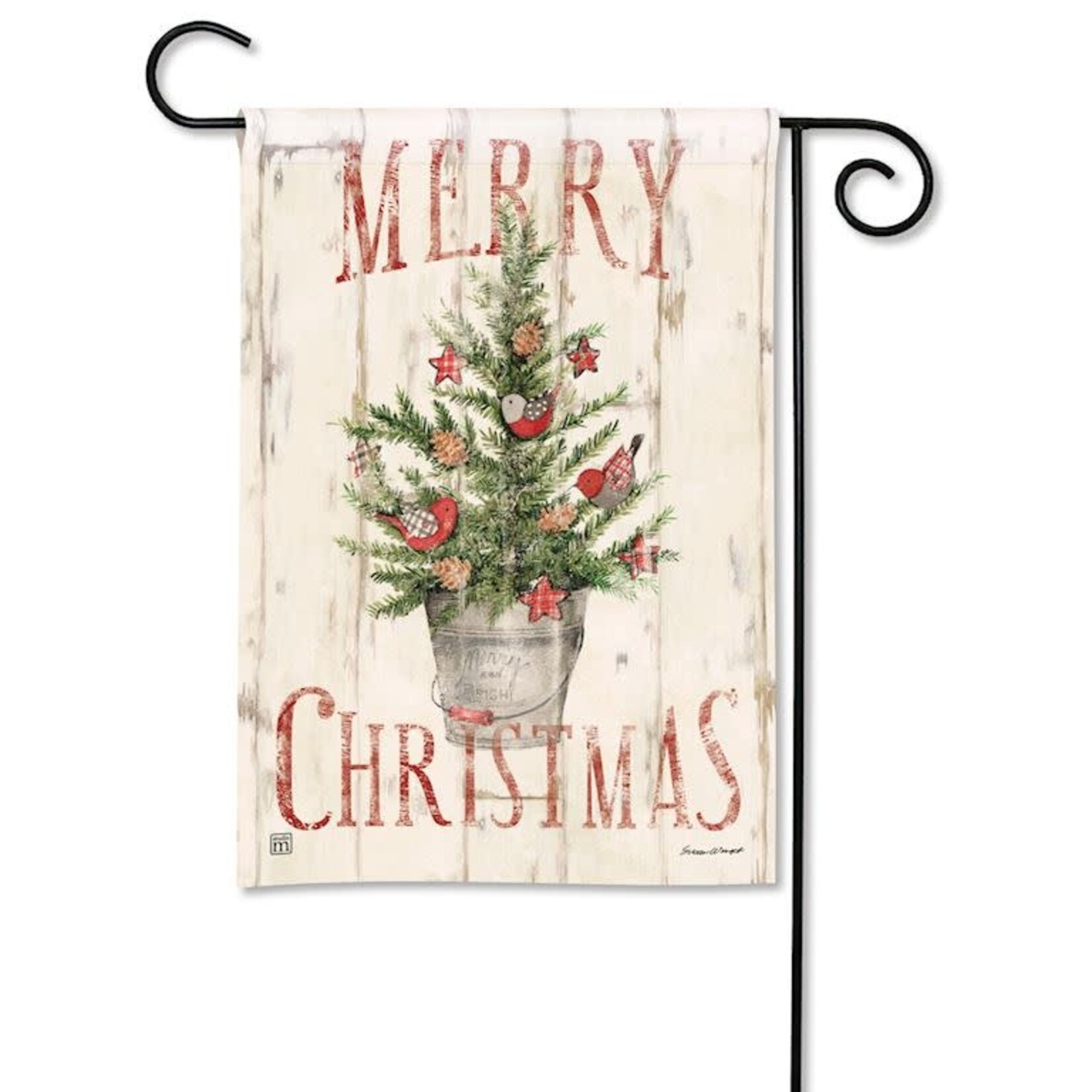 Studio M Farmhouse Christmas Garden Flag