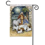 Studio M Silent Night Garden Flag