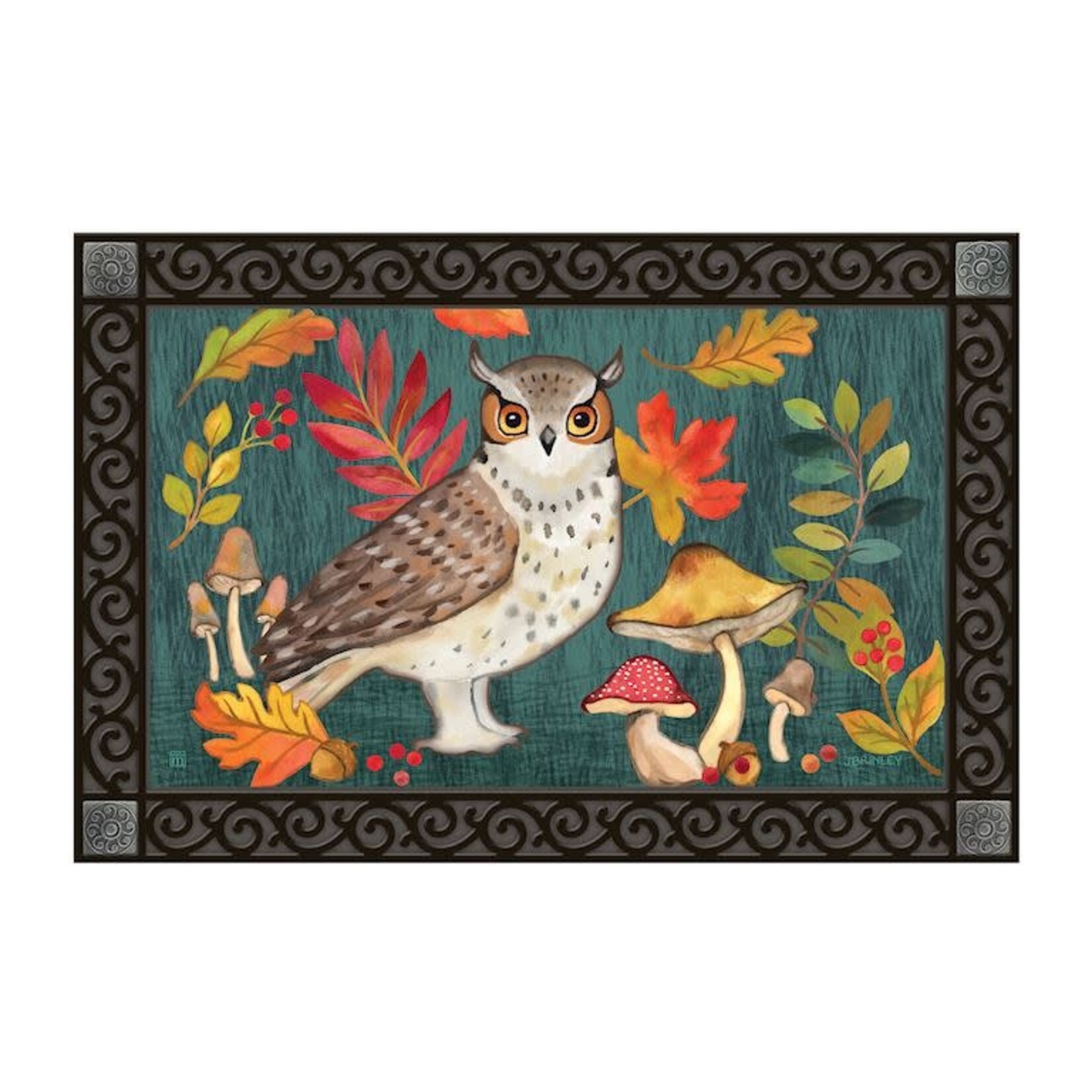 Studio M Fall Forest Owl MatMate