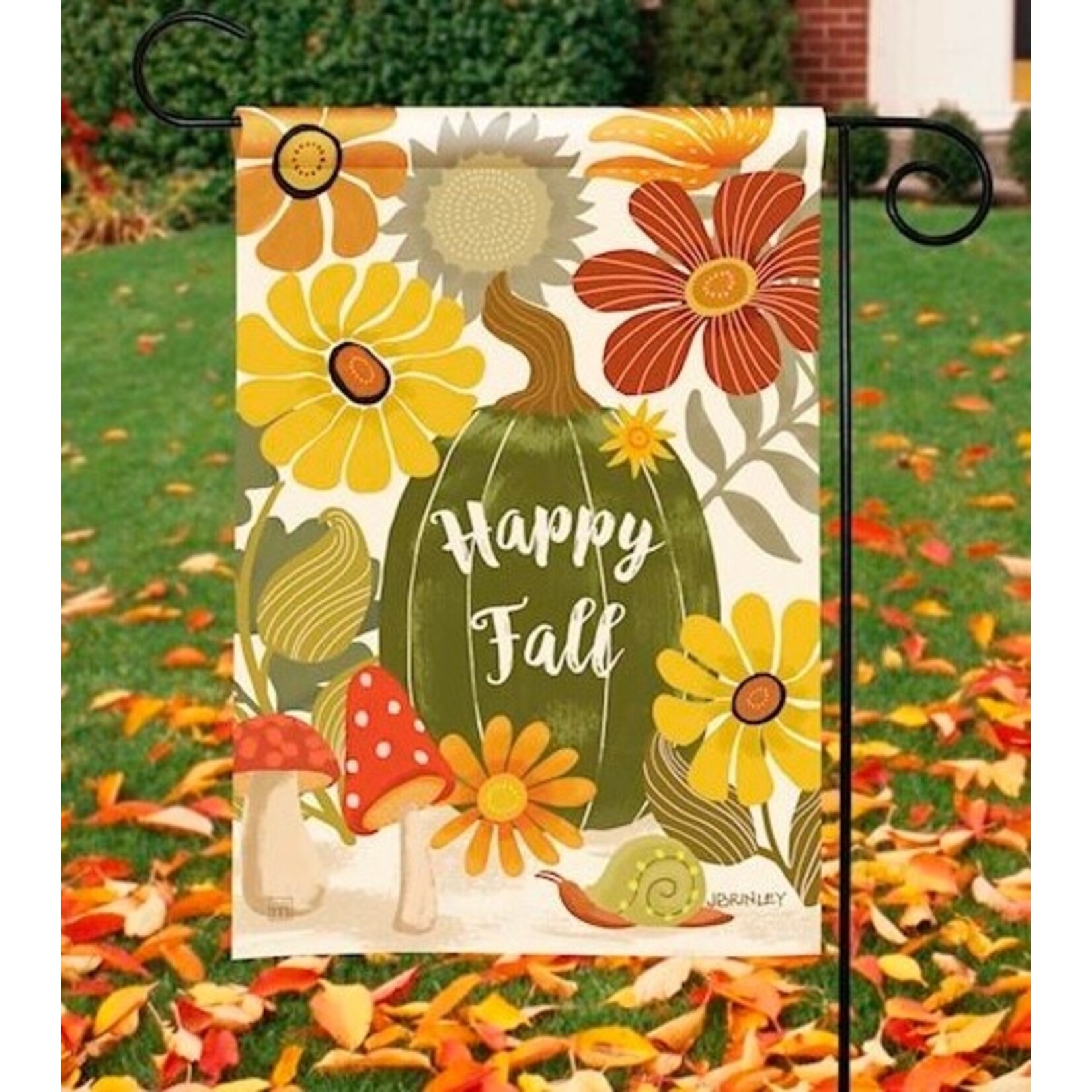 Studio M Happy Pumpkin Garden Flag
