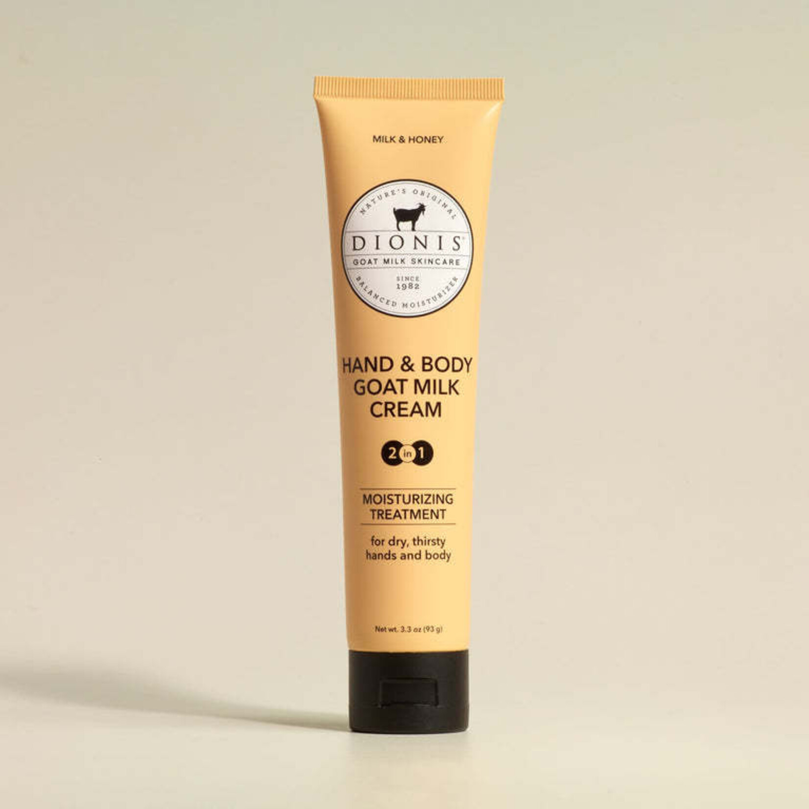 Dionis Dionis Goat Milk 3.3oz Hand & Body Cream Milk & Honey