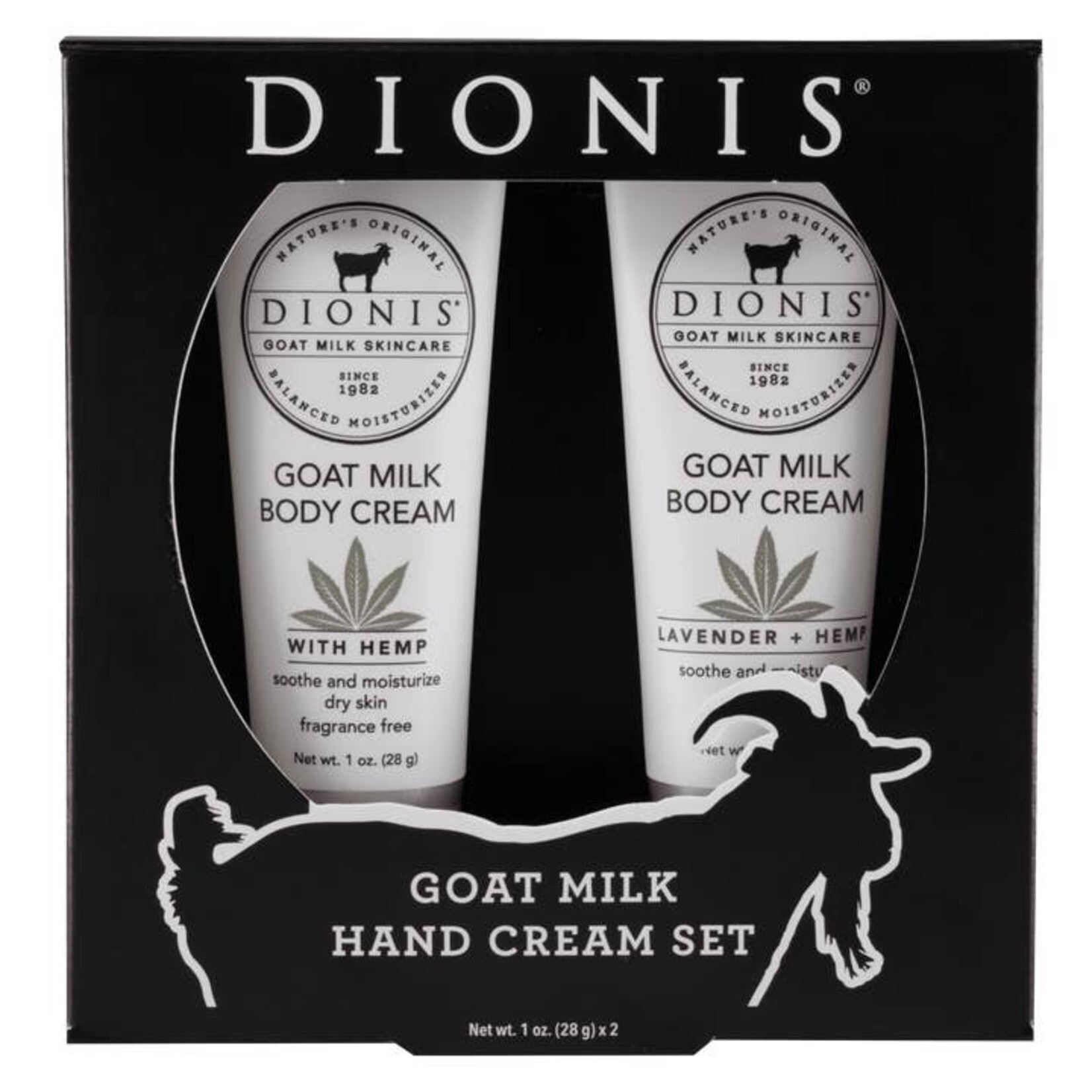 Dionis Dionis Goat Milk Hand Cream Duo Hemp