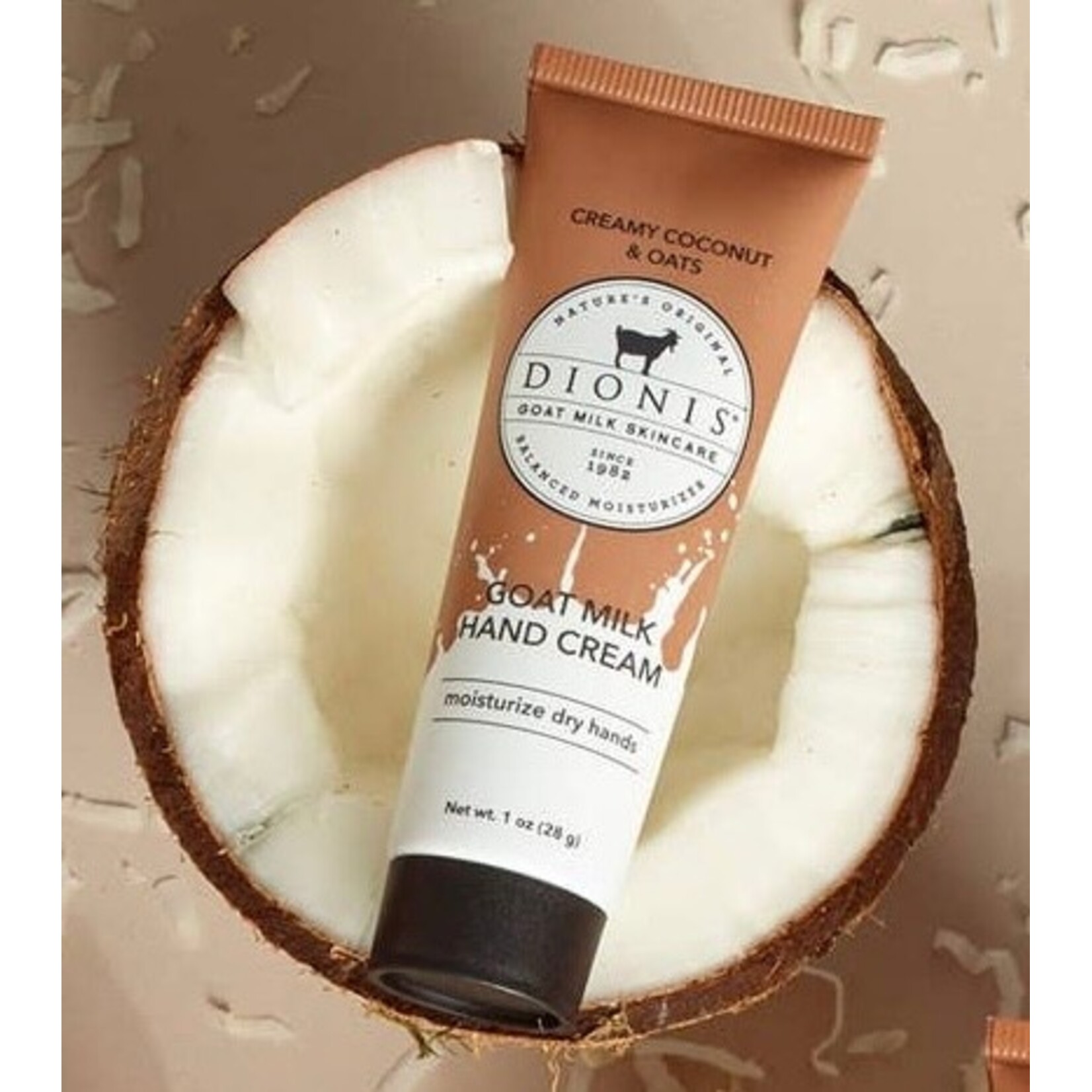 Dionis Dionis Goat Milk 1oz Hand Cream Creamy Coconut & Oats