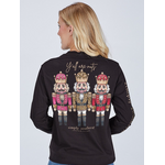 Simply Southern Simply Southern Long Sleeve Tee Nutctacker Black