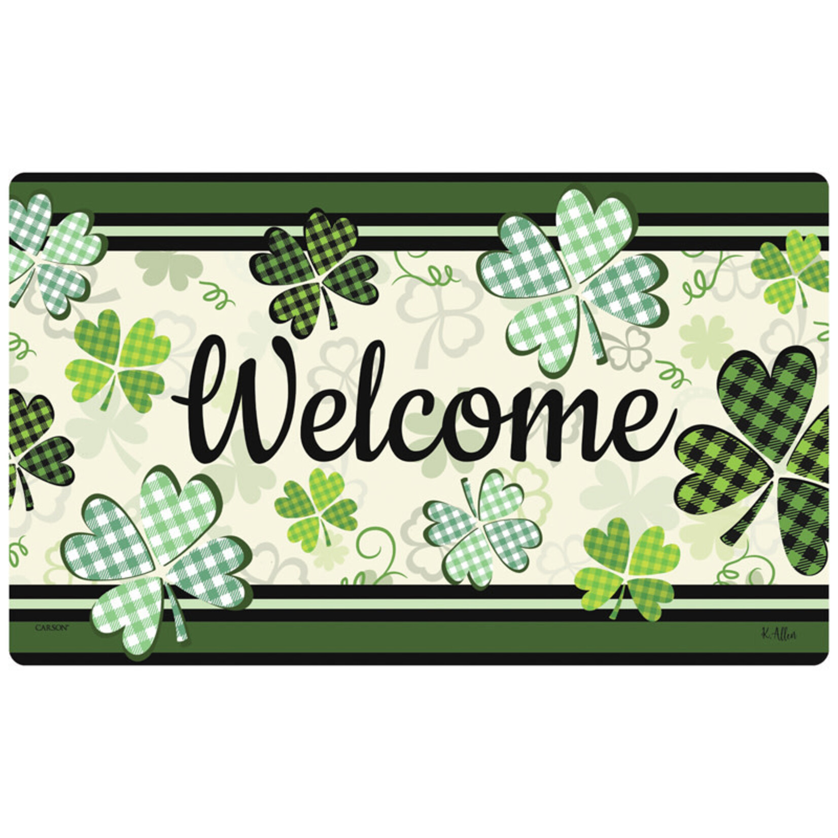 Carson Shamrock Welcome MatMate