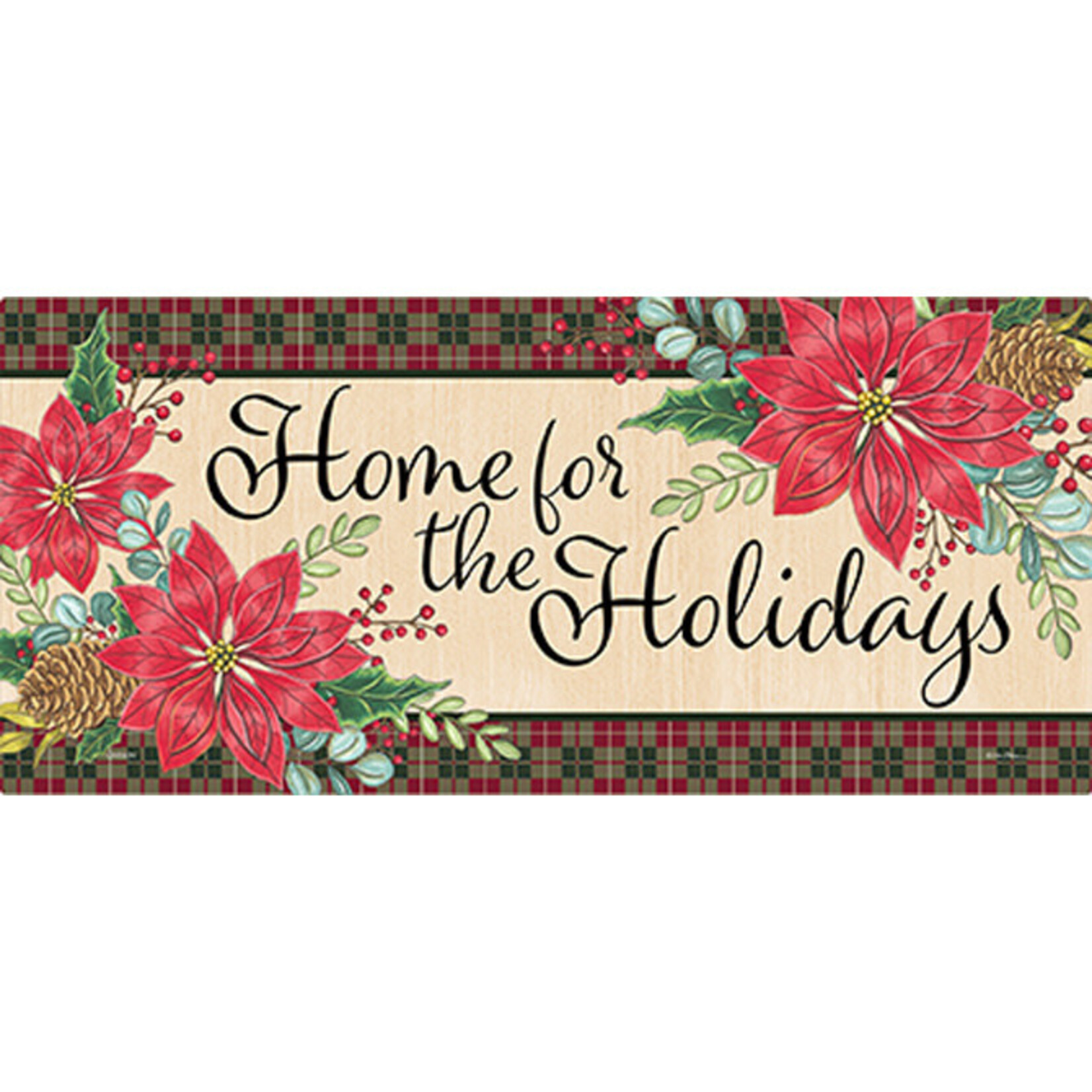 Carson Merry Lantern Switch Mat (Home for the Holiday Poinsettias)