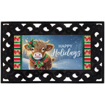 Carson Season’s Greetings Cow Switch Mat (Happy Holidays)