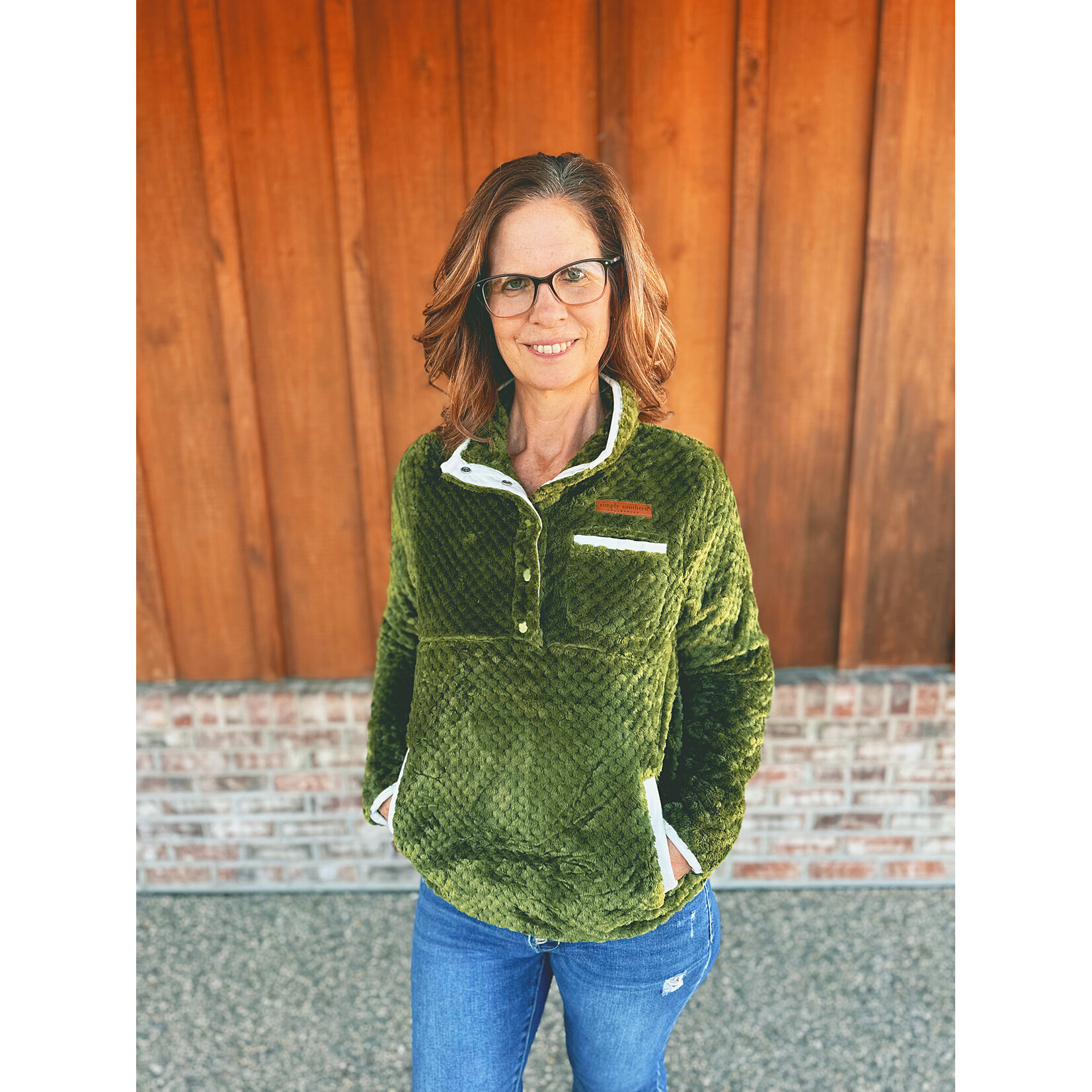 Simply Southern Simply Southern Simply Soft Pullover Olive
