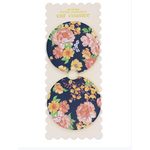 Simply Southern Simply Southern Car Coaster Set Navy Flower