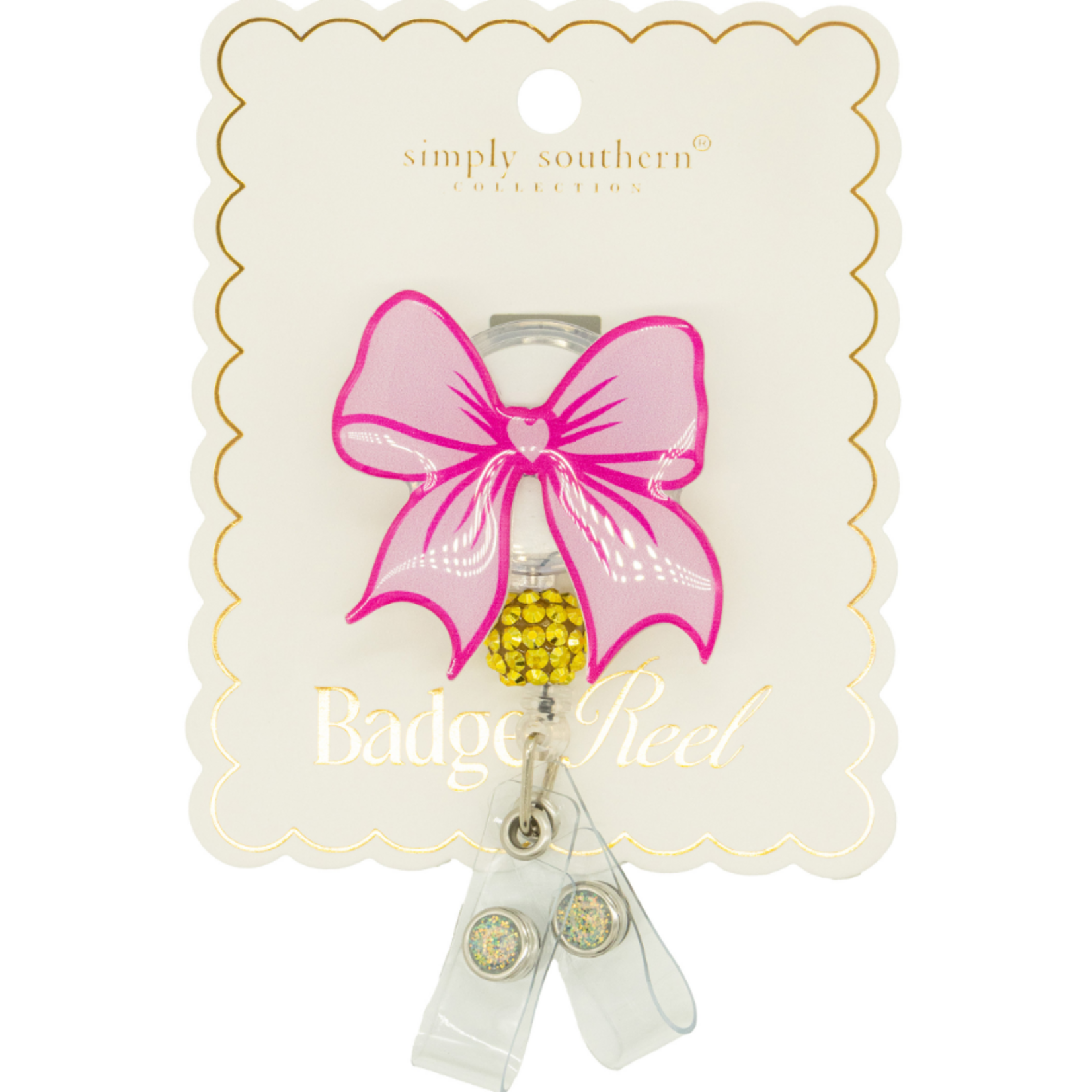Simply Southern Simply Southern Badge Reel Bow