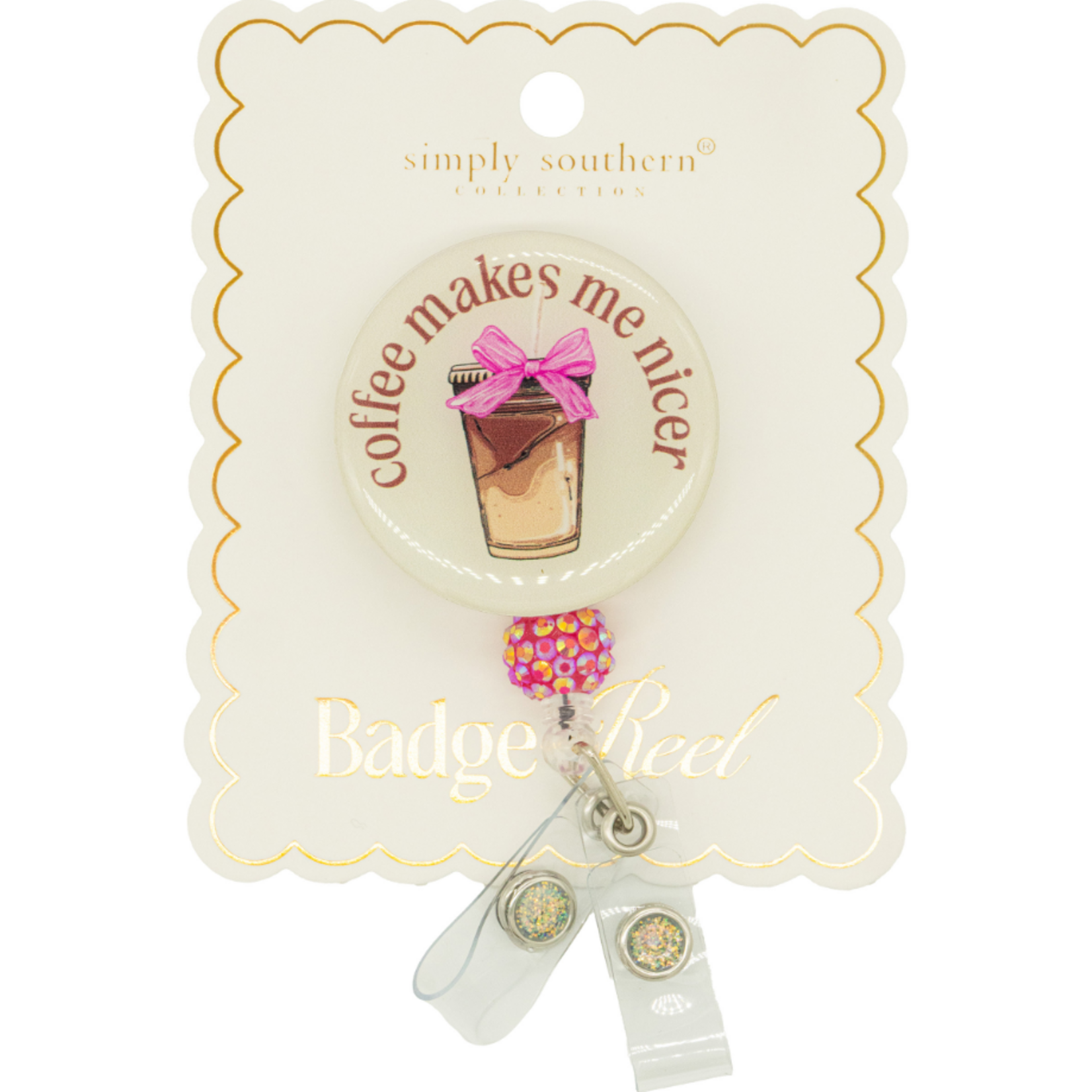 Simply Southern Simply Southern Badge Reel Coffee