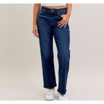 Judy Blue Judy Blue Mid Rise Straight Short Inseam 82679