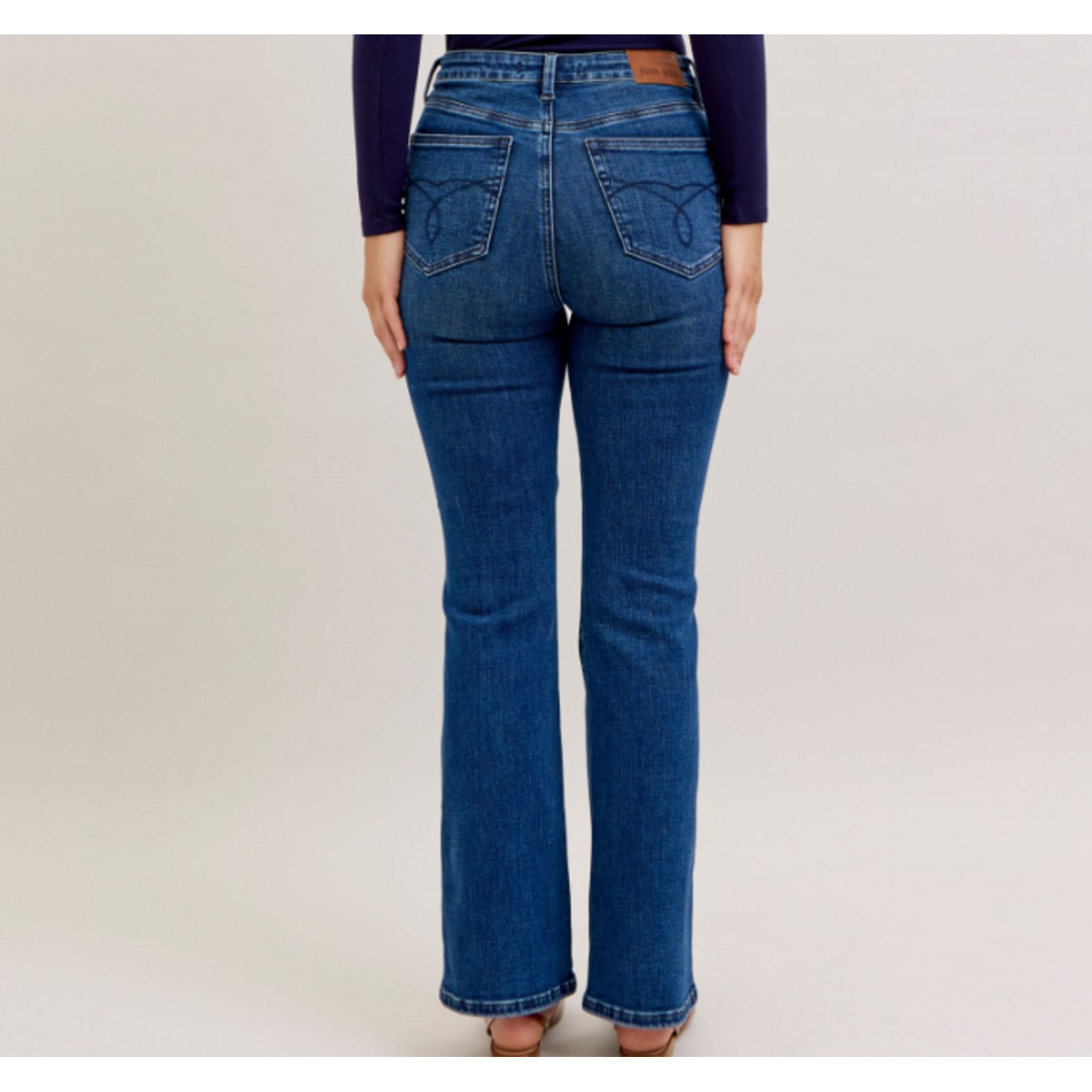 Judy Blue Judy Blue HW Tummy Control Bootcut Short Inseam 88106