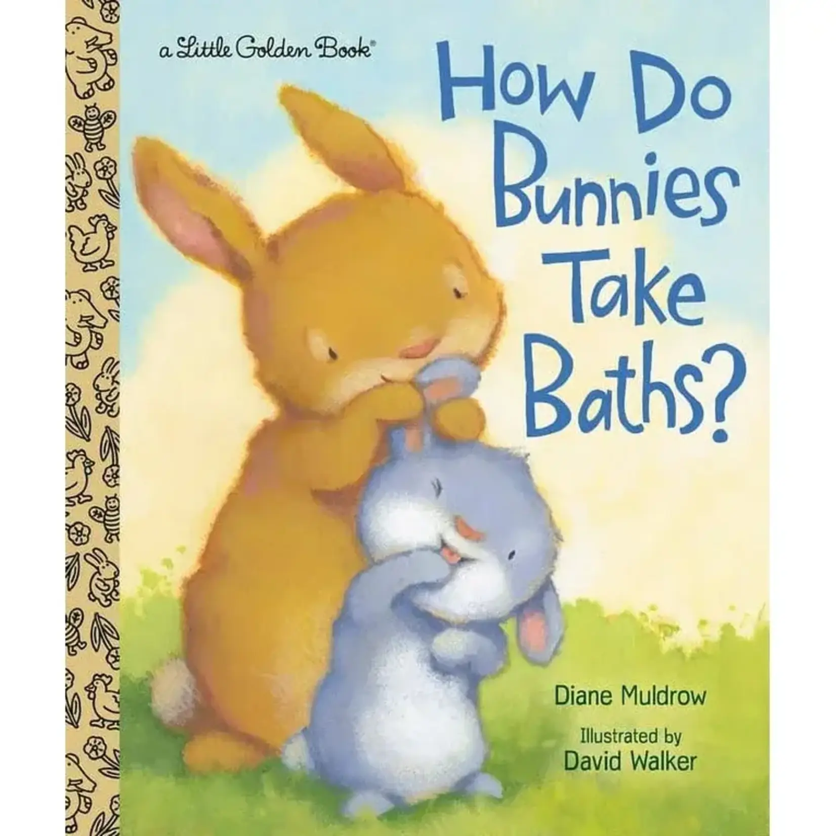 a Little Golden Book A Little Golden Book How Do Bunnies Take Baths