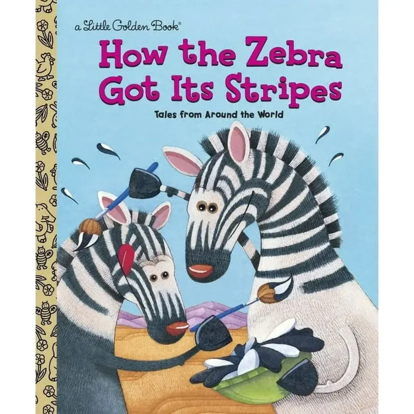 a Little Golden Book A Little Golden Book How the Zebra Got It’s Stripes