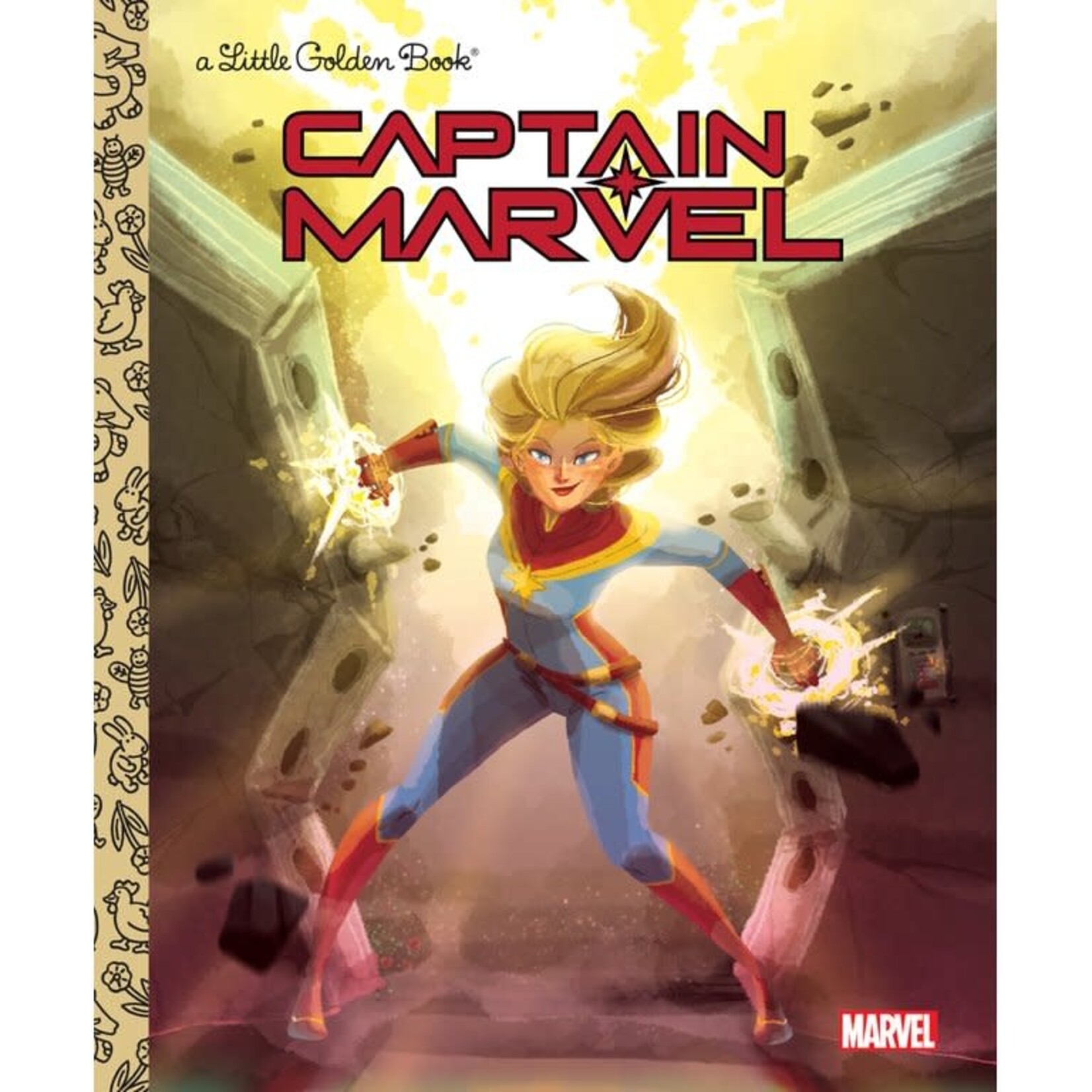 a Little Golden Book A Little Golden Book Captain Marvel
