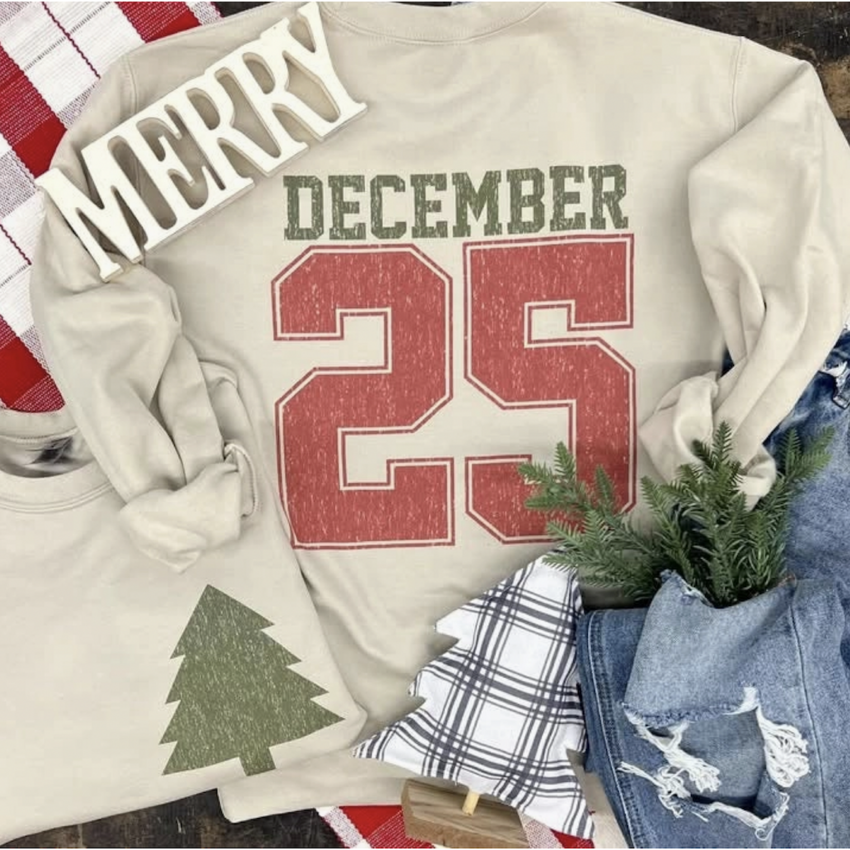 Knox + Nell Knox + Nell Crewneck December 25