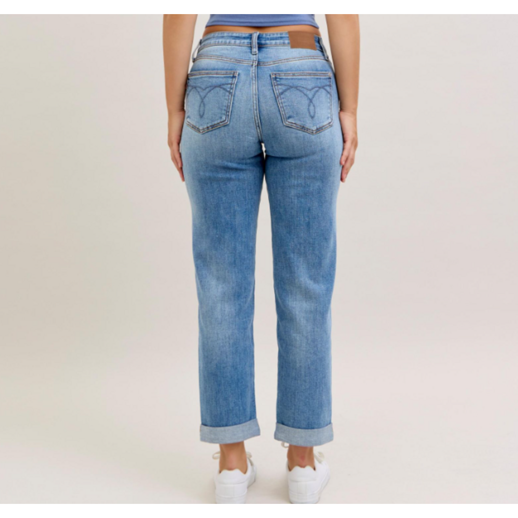 Judy Blue Judy Blue Mid Rise Boyfriend 82703