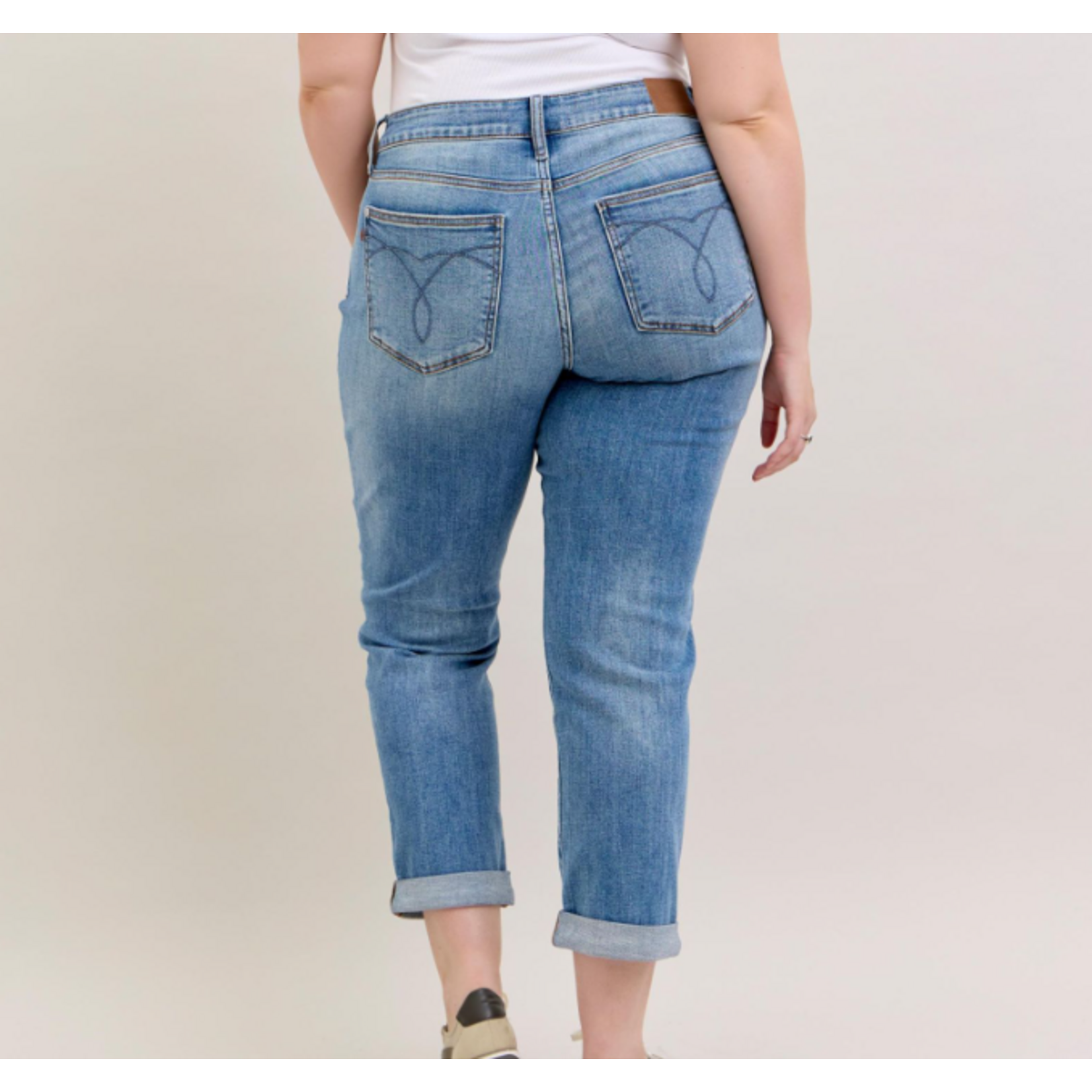 Judy Blue Judy Blue Mid Rise Boyfriend 82703