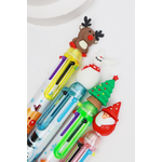 Love and Repeat Love and Repeat Christmas Theme Multi Color Ballpoint Pen Snowman Reindeer