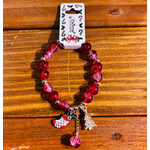 Love and Repeat Love and Repeat Stretch Christmas Charm Bracelet Style 1