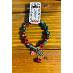 Love and Repeat Love and Repeat Stretch Christmas Charm Bracelet Style 3
