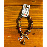 Love and Repeat Love and Repeat Stretch Christmas Charm Bracelet Style 5