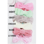 Love and Repeat Love and Repeat Beauty Spa Bow Headband Cream