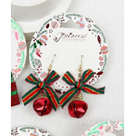 Love and Repeat Love and Repeat Christmas Earrings Red Bells