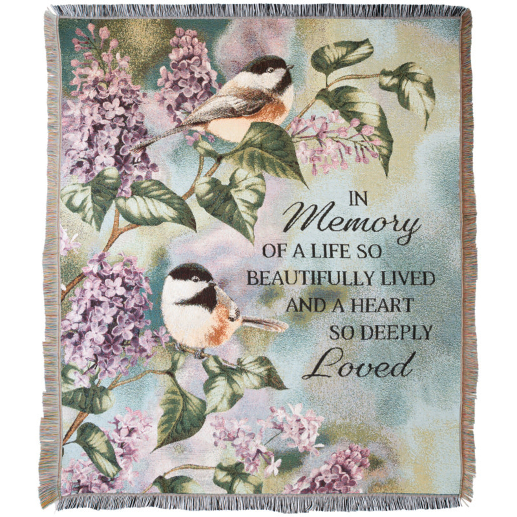 Carson In Memory Woven Tapestry Throw
