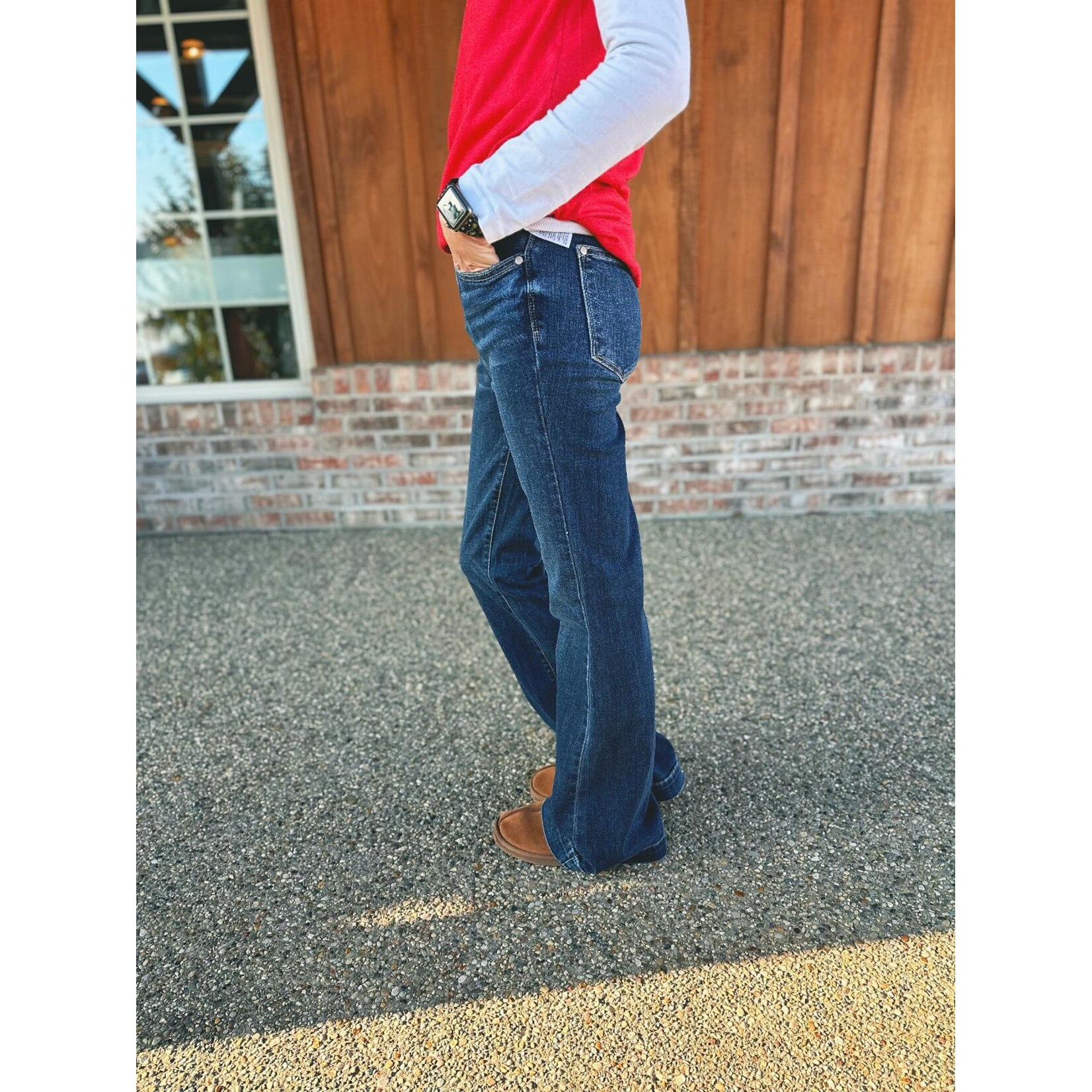 Judy Blue Judy Blue HW Trouser Flare 82637