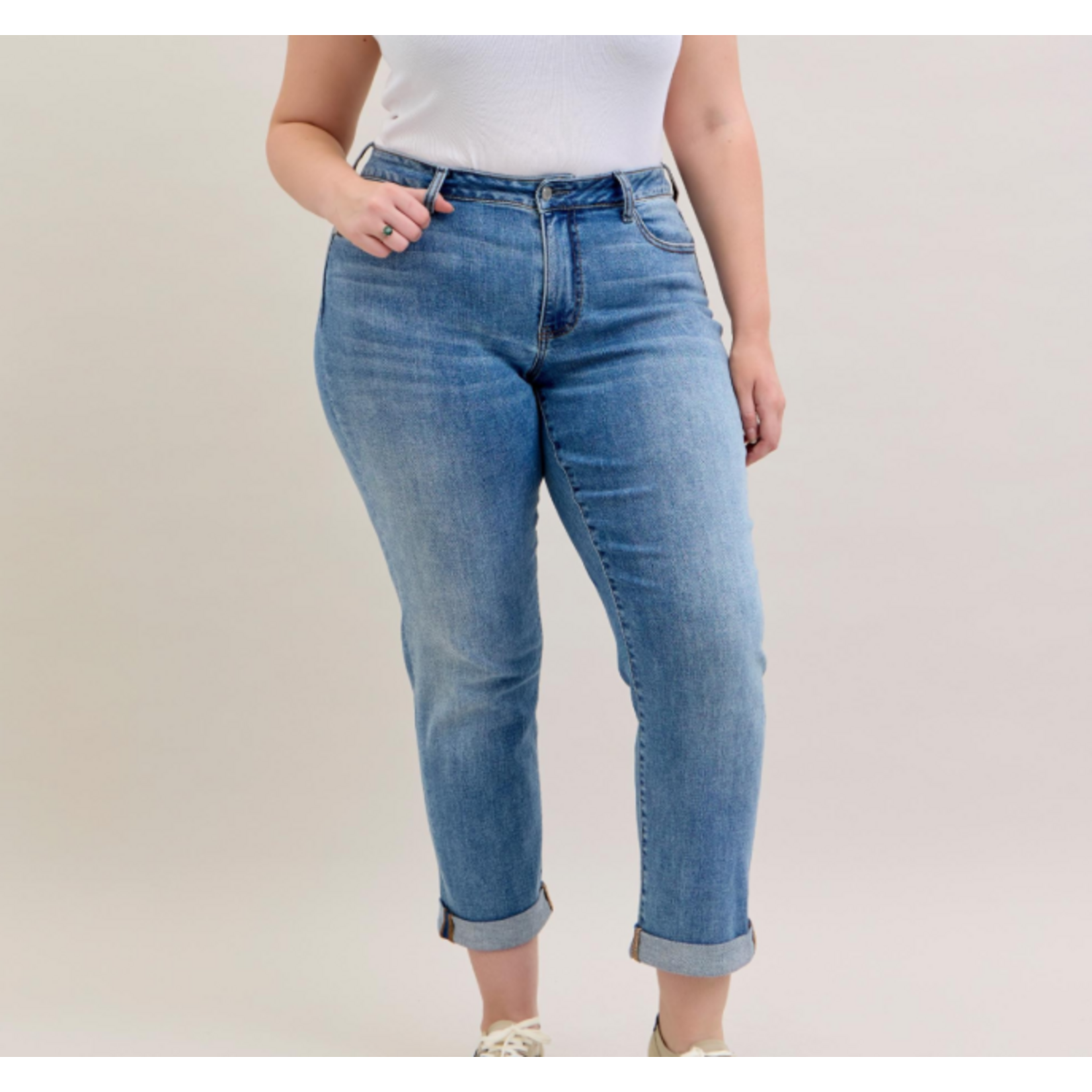 Judy Blue Judy Blue Mid Rise Boyfriend 82703